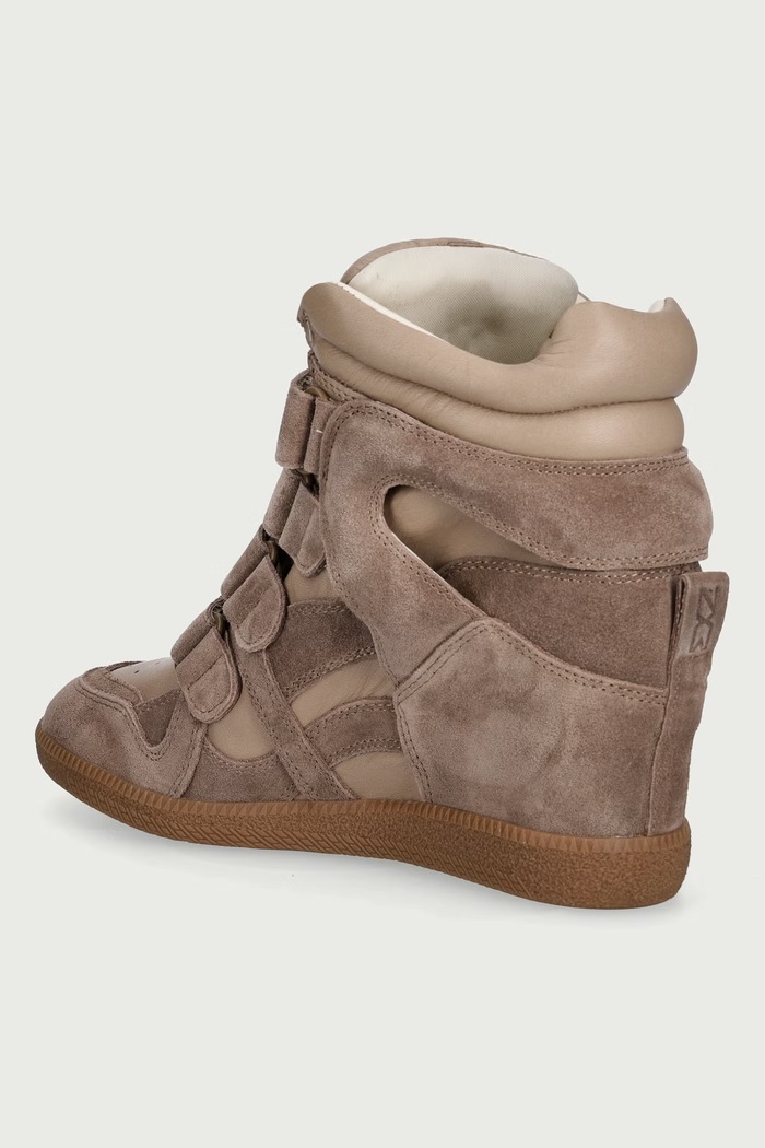 Obutev Nokwol Eden Marmo Leather superge ženske semišaste Eden.Marmo.Leather bež