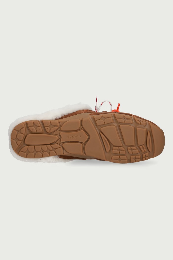 Papuče dámske semišové Atlas Mule Tan Suede Nokwol hnedá Atlas.Mule.Tan.Suede