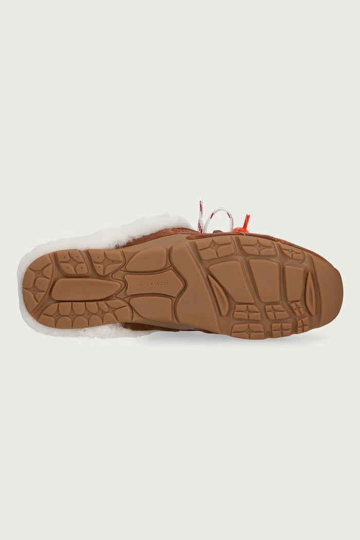 Papuče dámske semišové Atlas Mule Tan Suede Nokwol hnedá Atlas.Mule.Tan.Suede