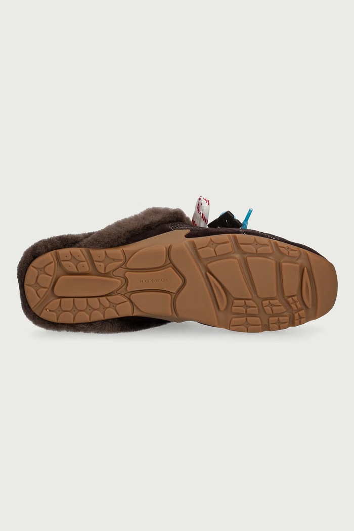 Papuče dámske kožené Atlas Mule Brown Suede Nokwol hnedá Atlas.Mule.Brown.Suede