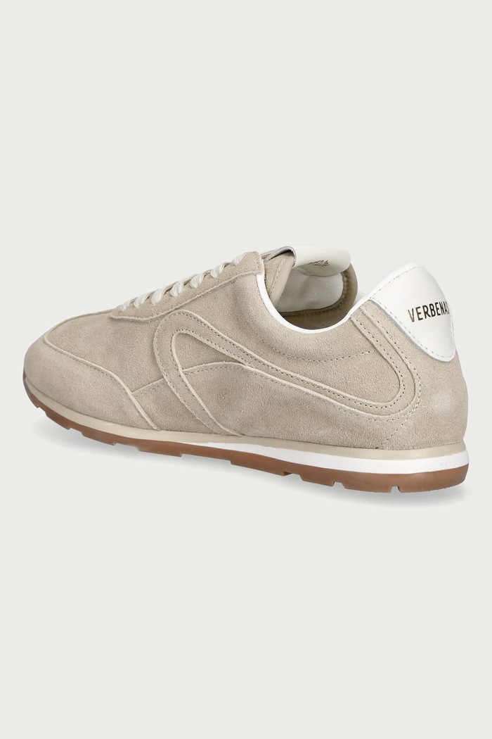 Obuwie Verbenas JAMAICA SERRAJE SAND sneakersy damskie zamszowe 9002450001.JAMAICA beżowy