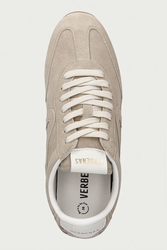 Verbenas JAMAICA SERRAJE SAND sneakersy damskie zamszowe beżowy 9002450001.JAMAICA
