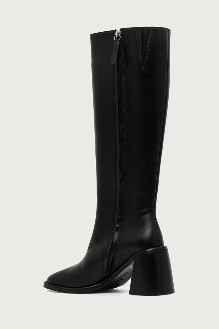 Obuwie Souliers Martinez kozaki damskie skórzane TRIANA TRIANA.BLACK czarny
