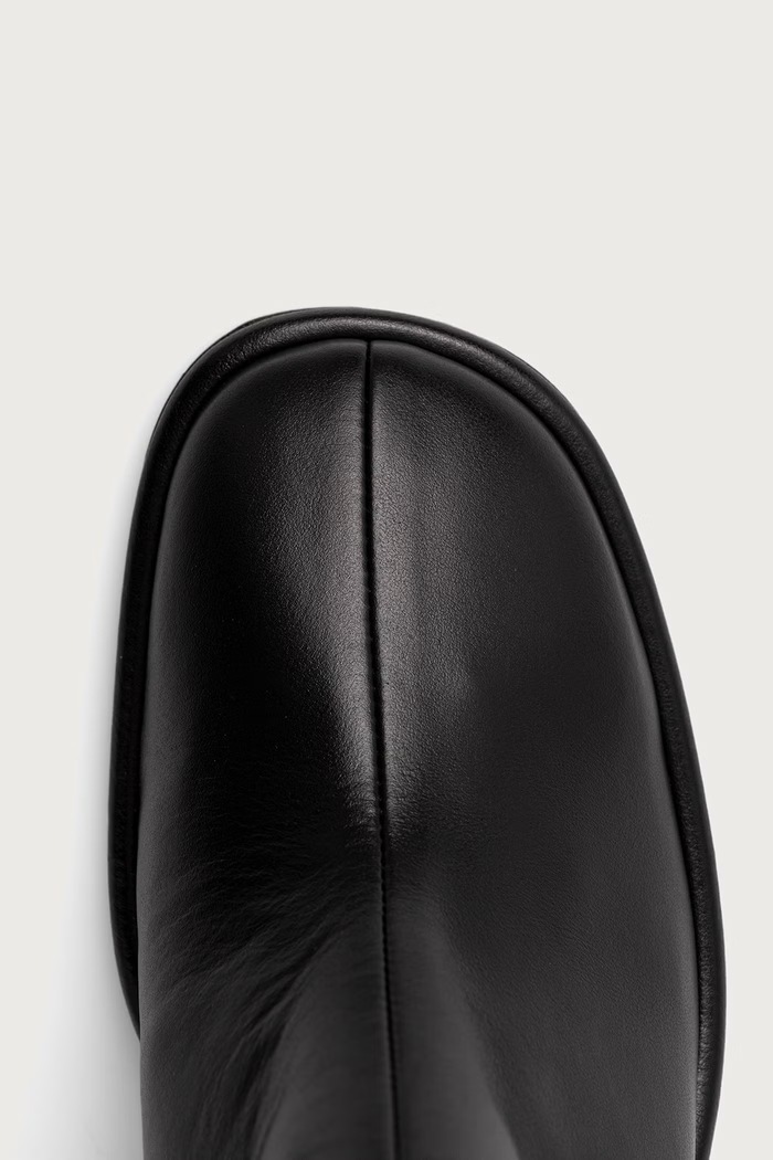 Souliers Martinez kozaki damskie skórzane TRIANA czarny TRIANA.BLACK