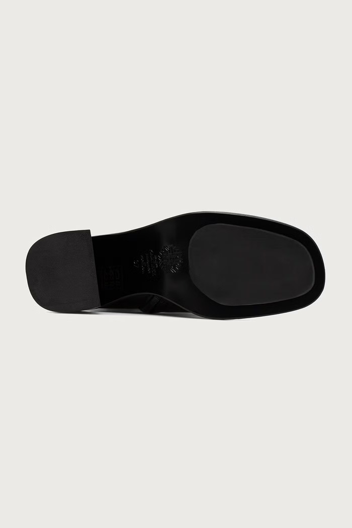 Souliers Martinez kozaki damskie skórzane TRIANA TRIANA.BLACK czarny