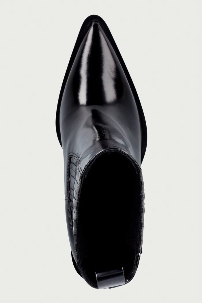 Souliers Martinez čizme za žene od kože VEGAS crna VEGAS.BLACK