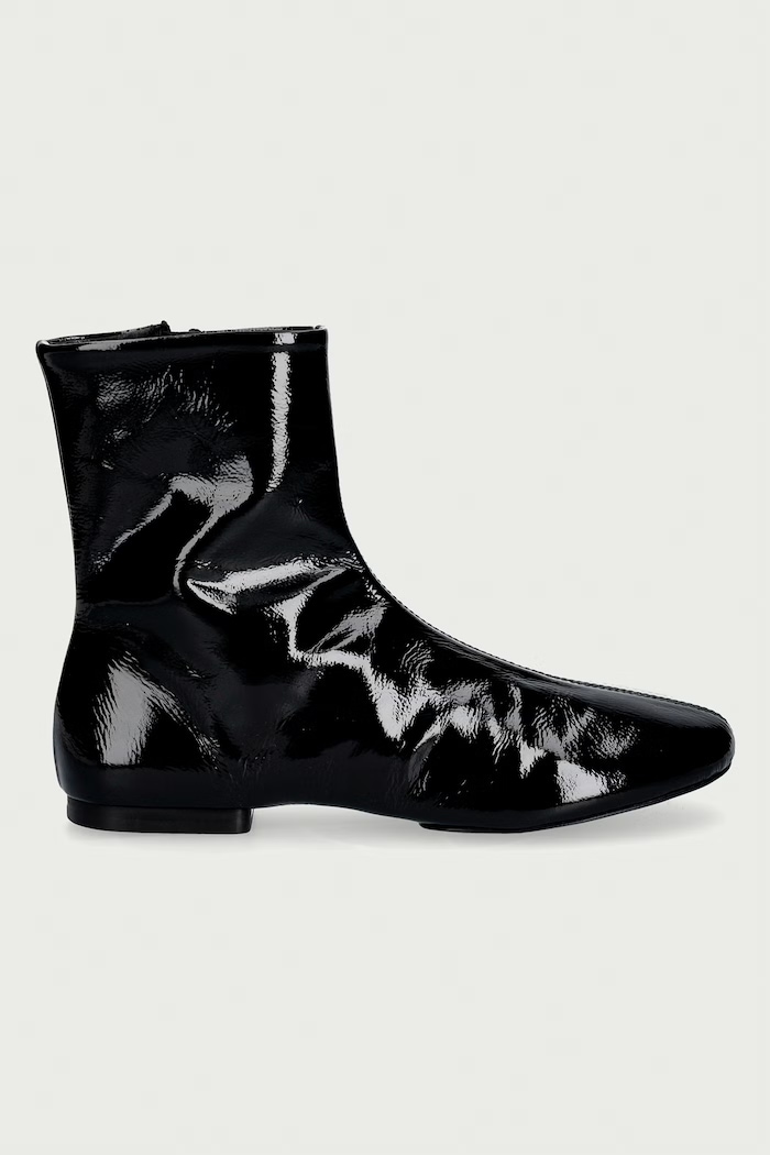 Souliers Martinez gležnjače za žene od kože MOLLI MOLLI.BLACK crna AW26