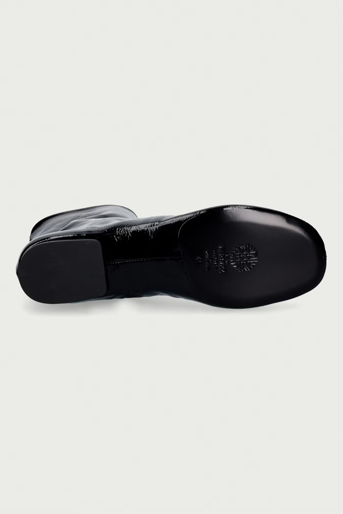 Souliers Martinez gležnjače za žene od kože MOLLI MOLLI.BLACK crna