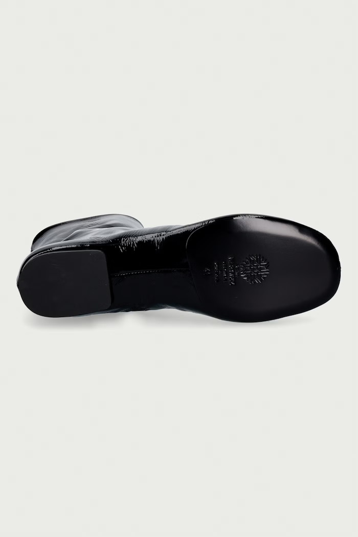 Souliers Martinez gležnjače za žene od kože MOLLI MOLLI.BLACK crna