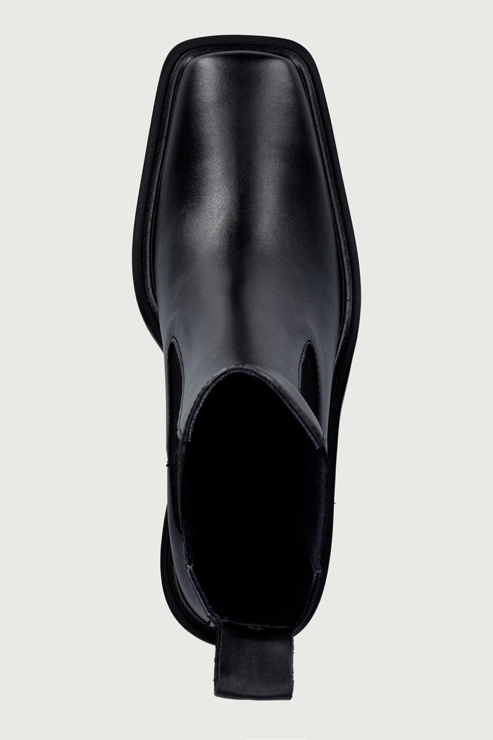 Souliers Martinez μπότες τσέλσι Γυναικεία δερμάτινες DALLAS μαύρο DALLAS.BLACK