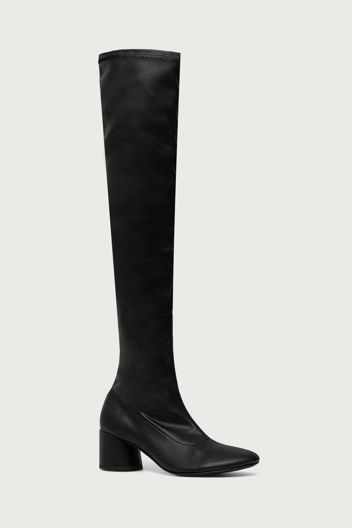 Souliers Martinez kozaki na słupku damskie ERIKA czarny ERIKA.BLACK