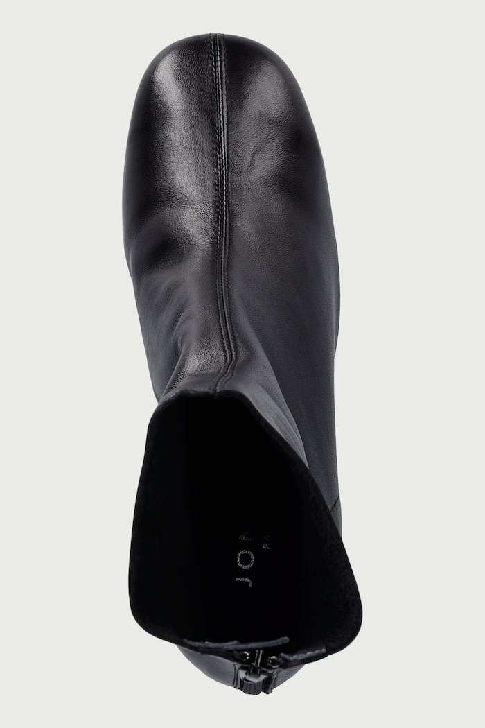 Botki damskie skórzane DENONIE CUIR SOUPLE Jonak 3900204 czarny