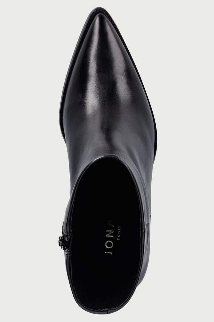 Botki damskie skórzane PRIDE CUIR Jonak 3900032 czarny
