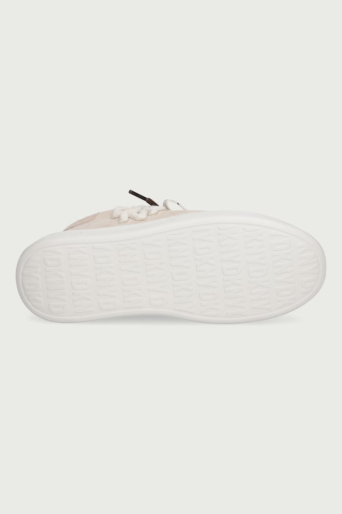 Keira Fur Tenisice za žene od imitacije brušene kože DKNY bež K4695050.KPS