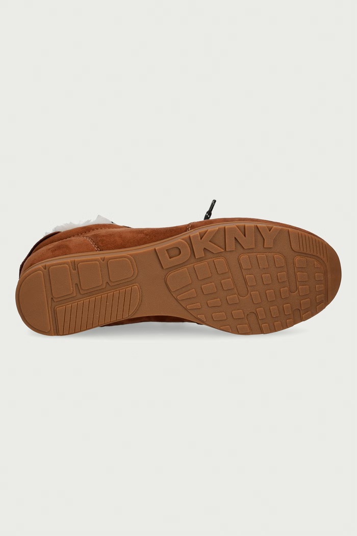 Amanda Fur sneakers dámske DKNY hnedá K4654942.LQ1