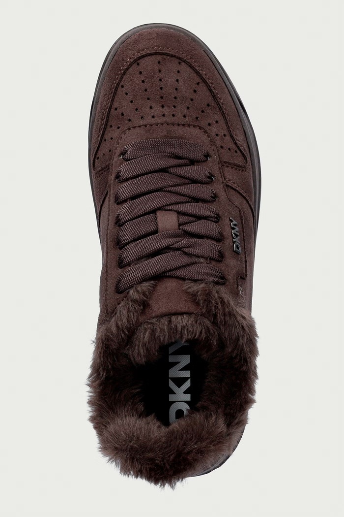 Autumn Fur sneakers dámske DKNY K4635642.BRN hnedá