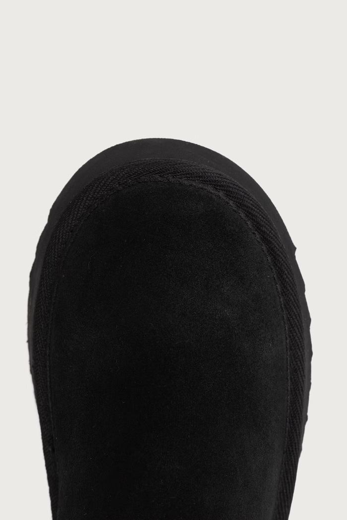 Imogen μπότες χιονιού γυναικείες σουέτ DKNY K4673655.BLK μαύρο