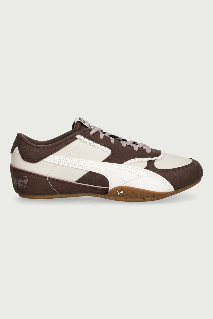 Puma Bella Mina POWERPUFFGIRLS sneakersy damskie 408841 brązowy AW26