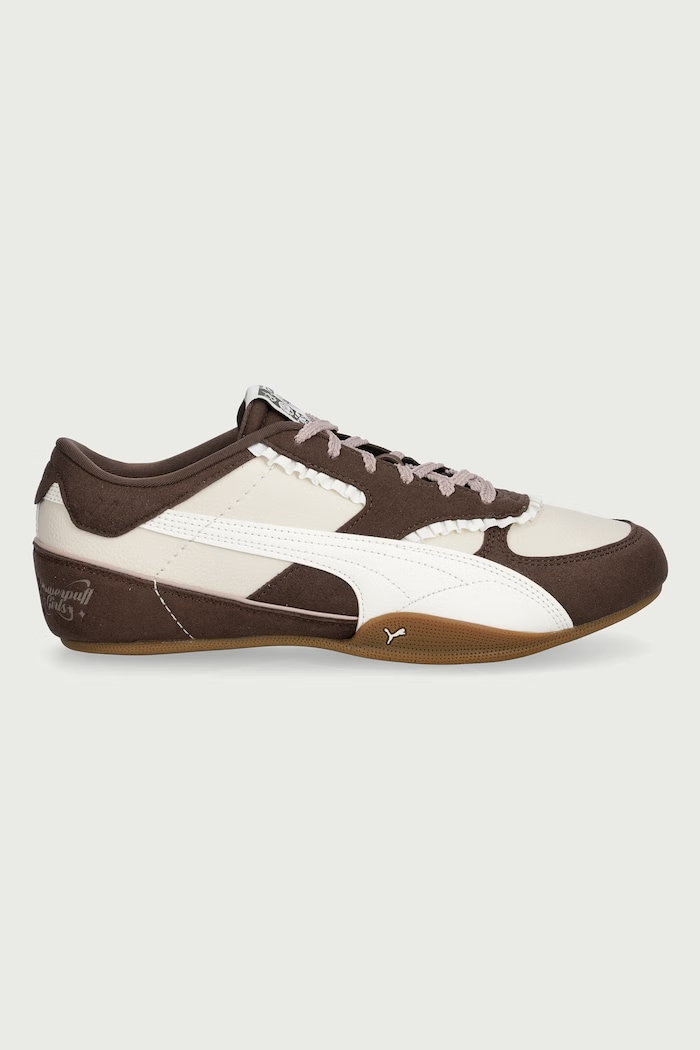 Puma Bella Mina POWERPUFFGIRLS sneakersy damskie 408841 brązowy AW26