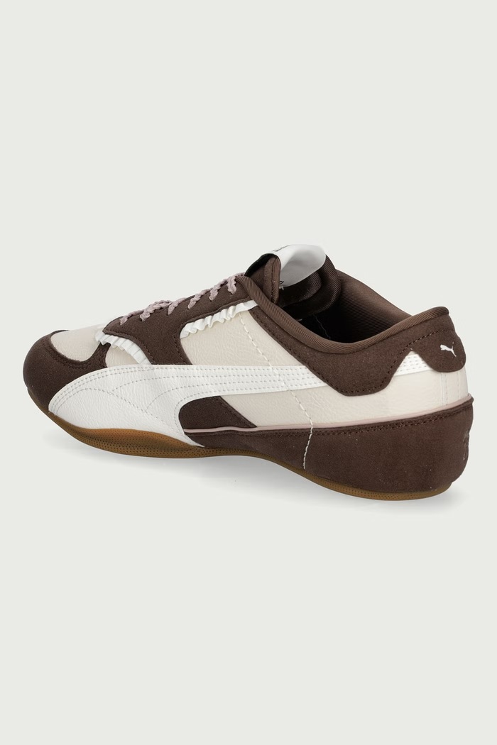 Obuwie Puma Bella Mina POWERPUFFGIRLS sneakersy damskie 408841 brązowy