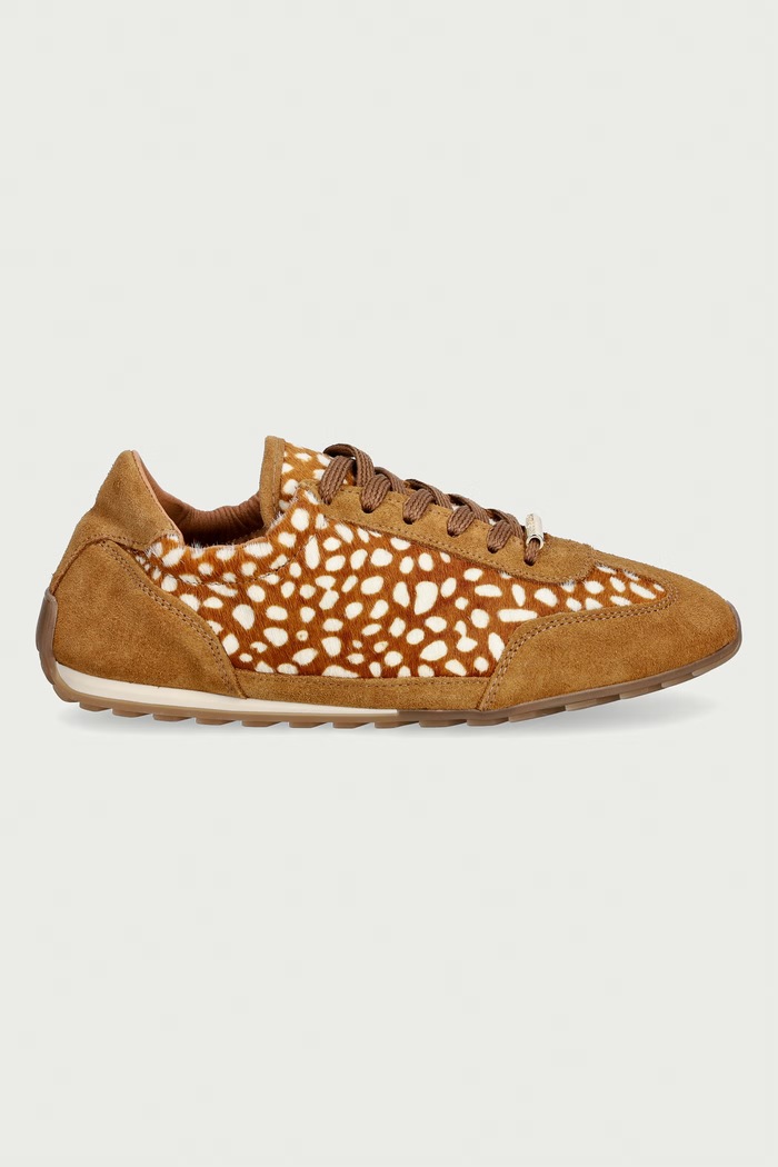 Steve Madden Bobby-A sneakersy damskie zamszowe 11005788.LB1 brązowy AW26