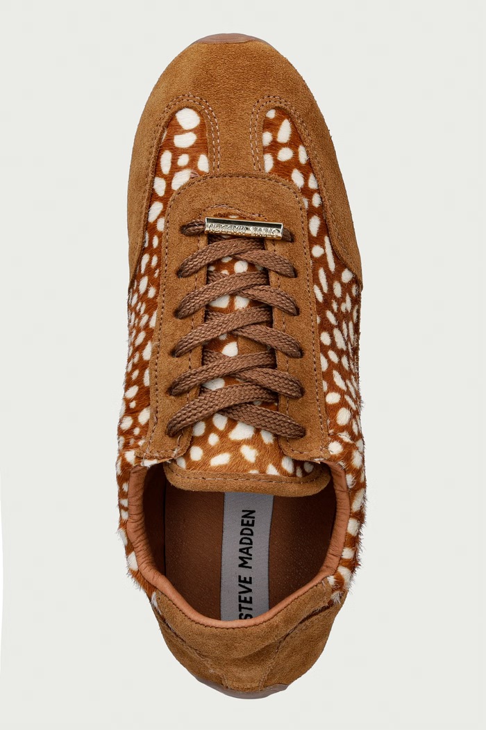 Steve Madden Bobby-A sneakersy damskie zamszowe brązowy 11005788.LB1