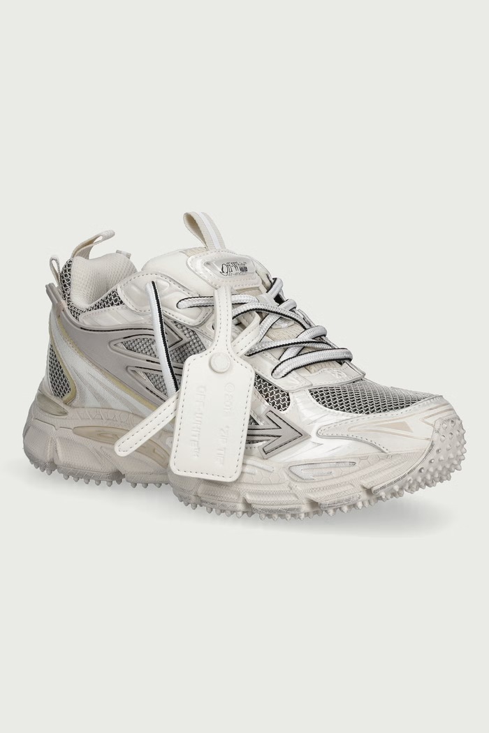 Off-White OW Be Right Back Worn Out sneakers pentru femei bej OF05754267
