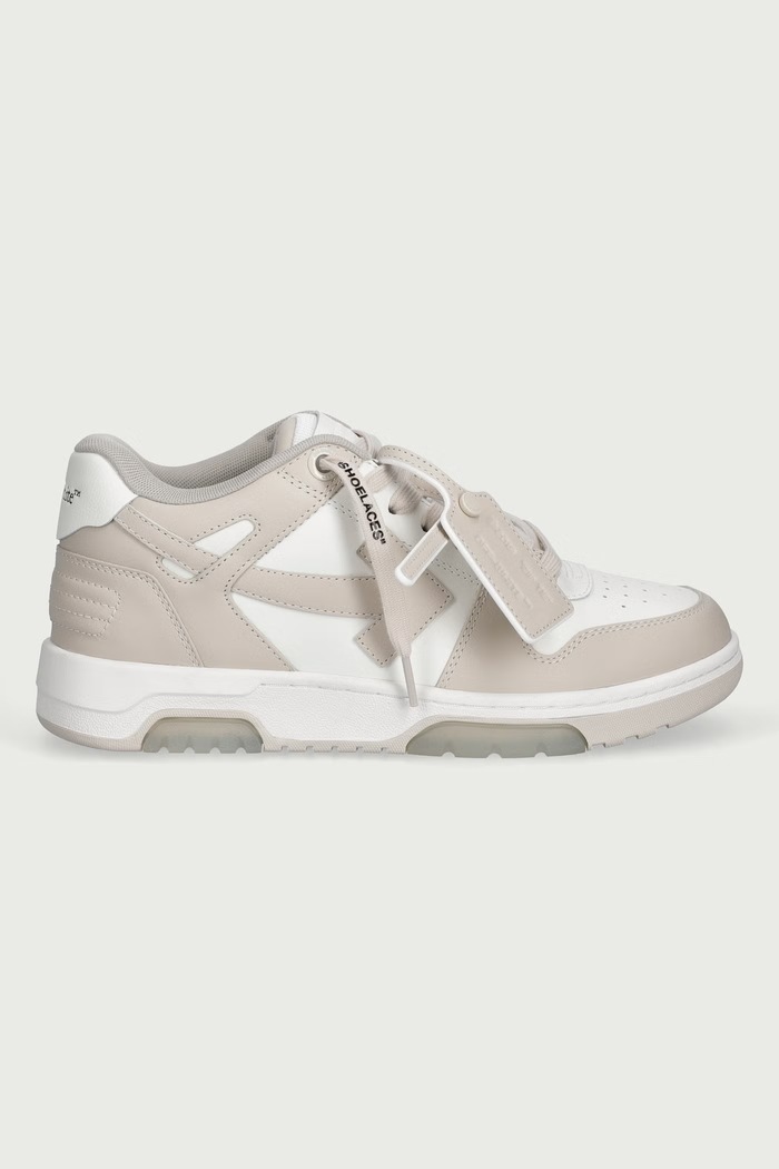 Off-White Out of Office sneakers Women's leather W259C9L006 beige AW26