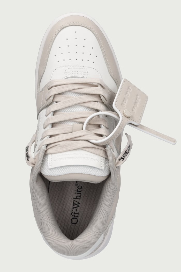 Out of Office sneakers Women's leather Off-White W259C9L006 beige