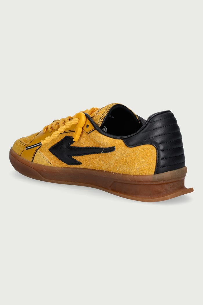 Παπούτσια Off-White End of Play sneakers γυναικεία δερμάτινα OF05774706 κίτρινο
