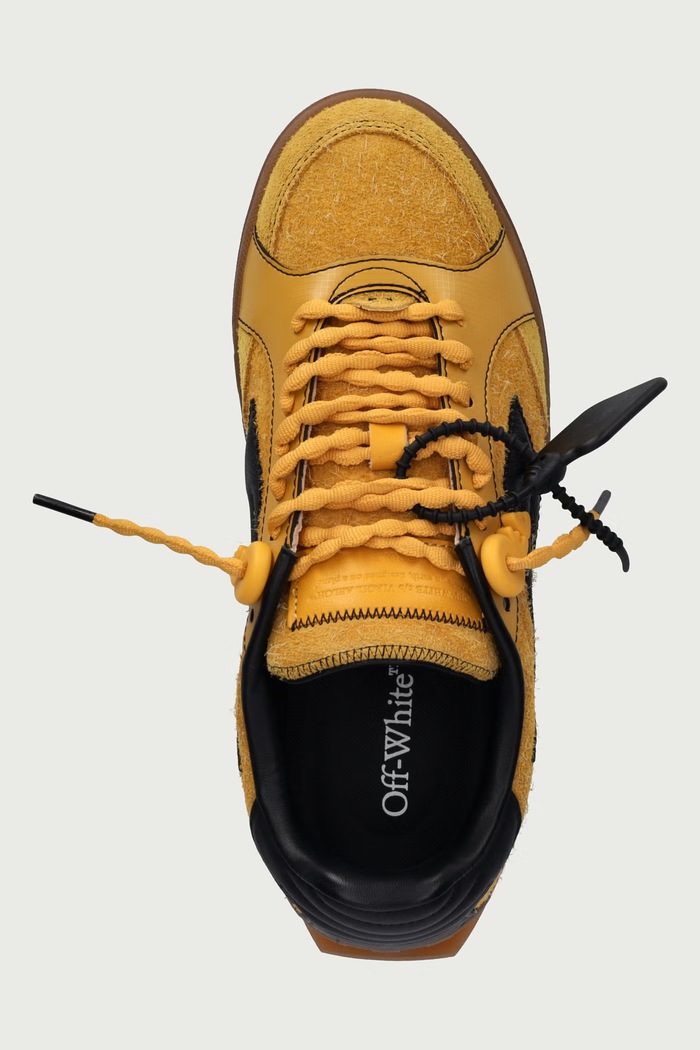 End of Play sneakers γυναικεία δερμάτινα Off-White OF05774706 κίτρινο