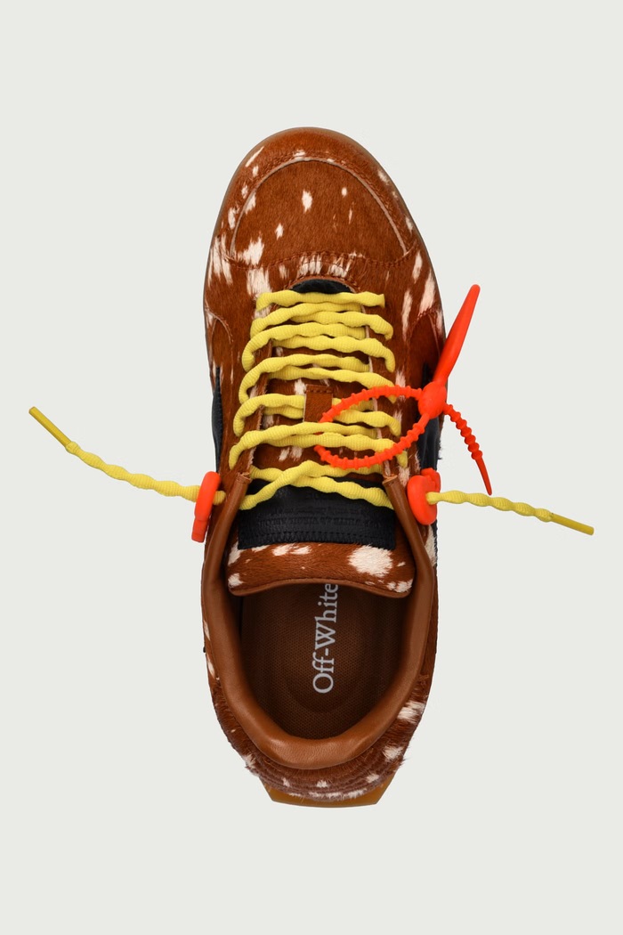 End of Play sneakers pentru femei din piele Off-White OF05772210 maro