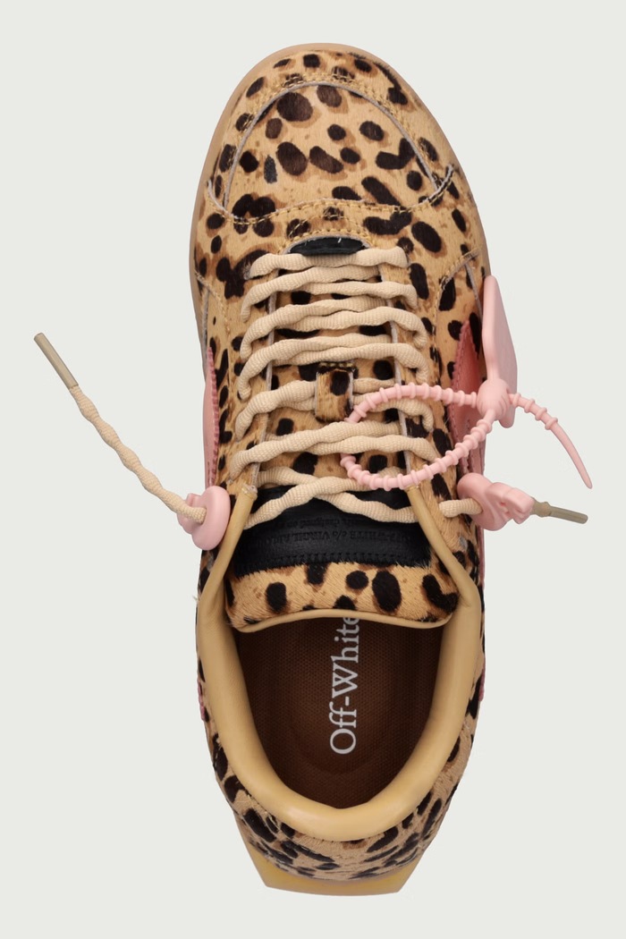End of Play sneakers pentru femei din piele Off-White OF05772267 bej