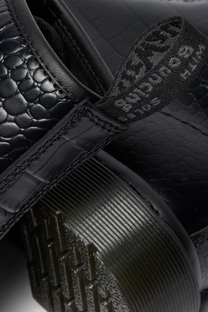 Dr. Martens botki damskie skórzane 1460 Croco DM42679001