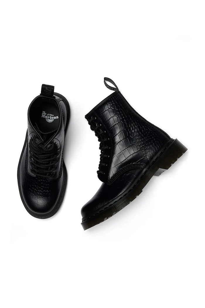 Dr. Martens botki damskie skórzane 1460 Croco DM42679001