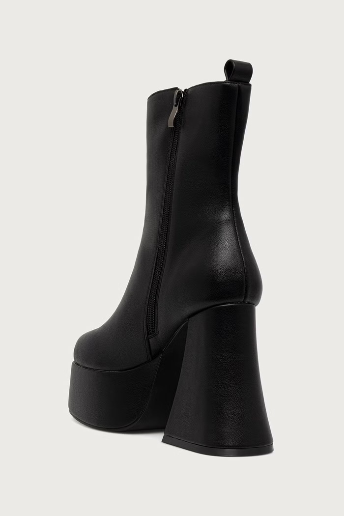 Obuća Koi Footwear Gležnjače s debelom potpeticom za žene Resonance Platform FG04.Resonance crna