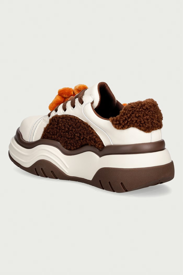 Obutev Koi Footwear Brown Poco The Teddy superge ženske MT10.Brown rjava