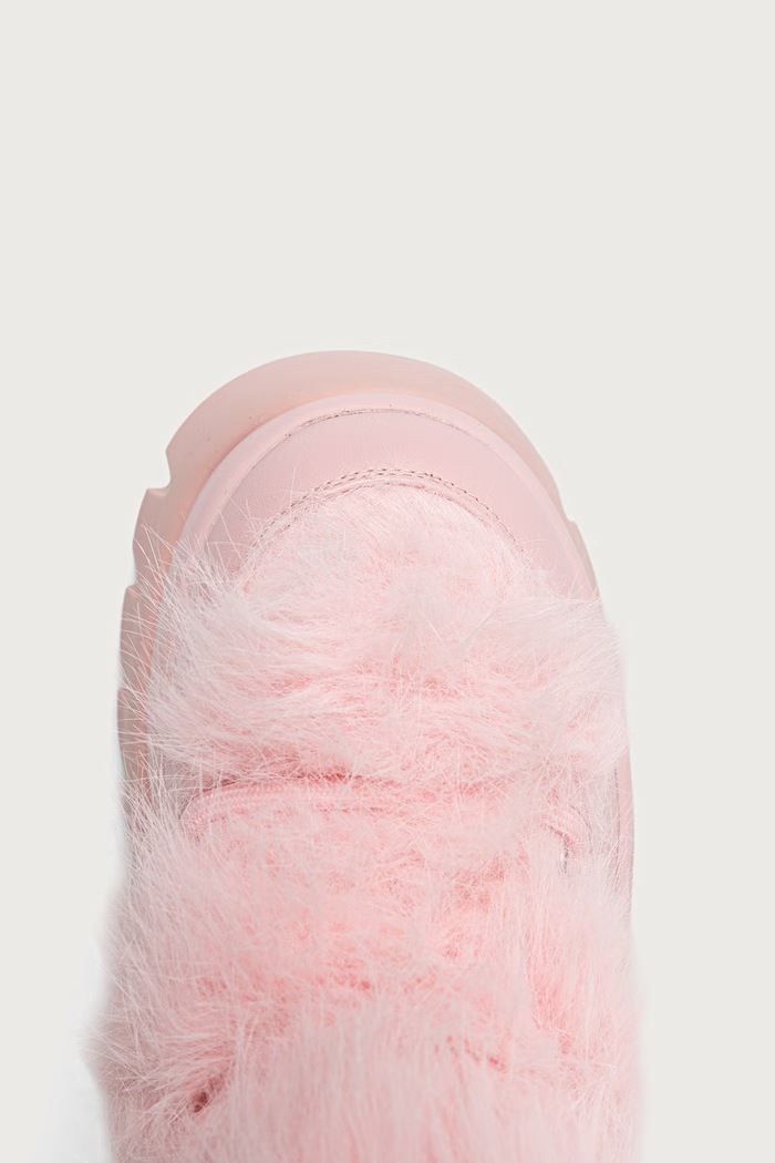 Gležnarski čevlji ženski Sasquatch Fluffy Snow Boots Koi Footwear roza Kawaii.Sasquatch.Pink