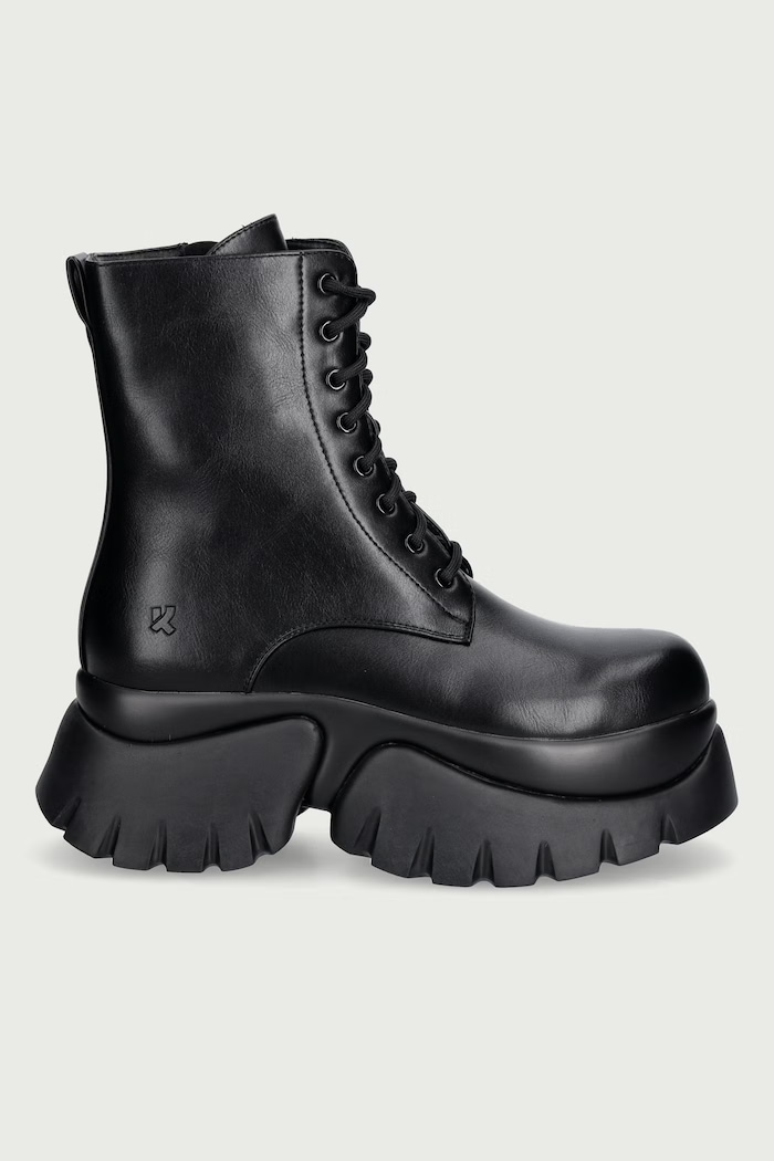 Koi Footwear Bocanci pentru femei Rancor Lace up Monster Boots Rancor.Black negru AW26