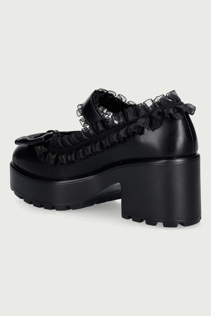 Obuwie Koi Footwear Czółenka Tira Ruffle Mary Janes ND682.Tira czarny