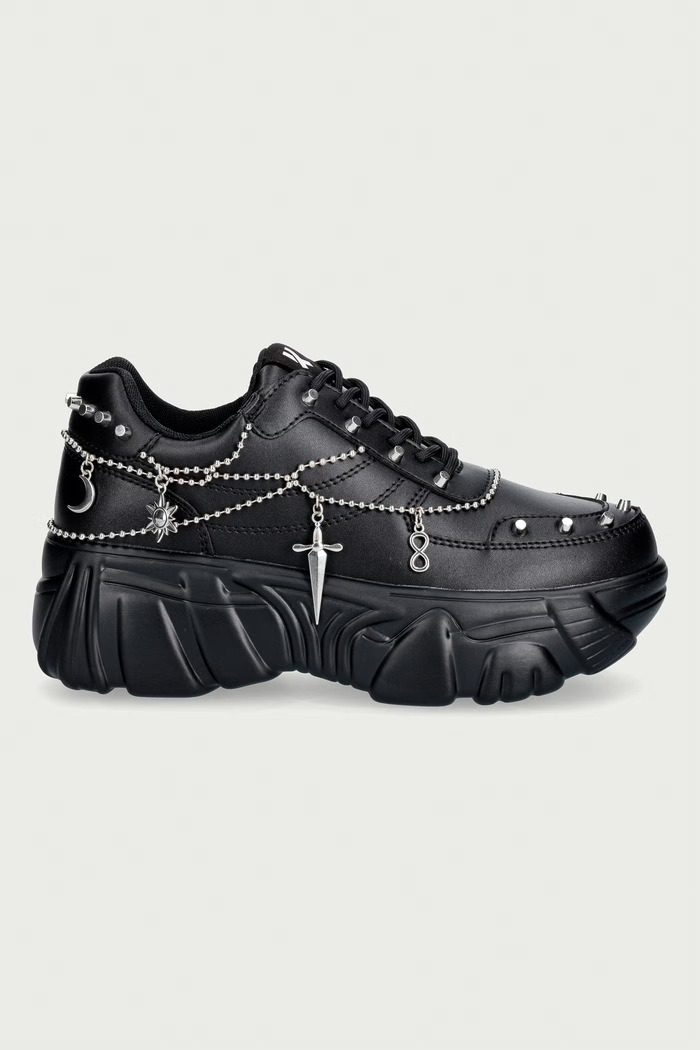 Koi Footwear Jinx Mystic Charm Trainers sneakers Γυναικεία Jinx.Black μαύρο AW26