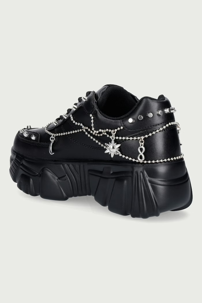 Obuwie Koi Footwear Jinx Mystic Charm Trainers sneakersy damskie Jinx.Black czarny