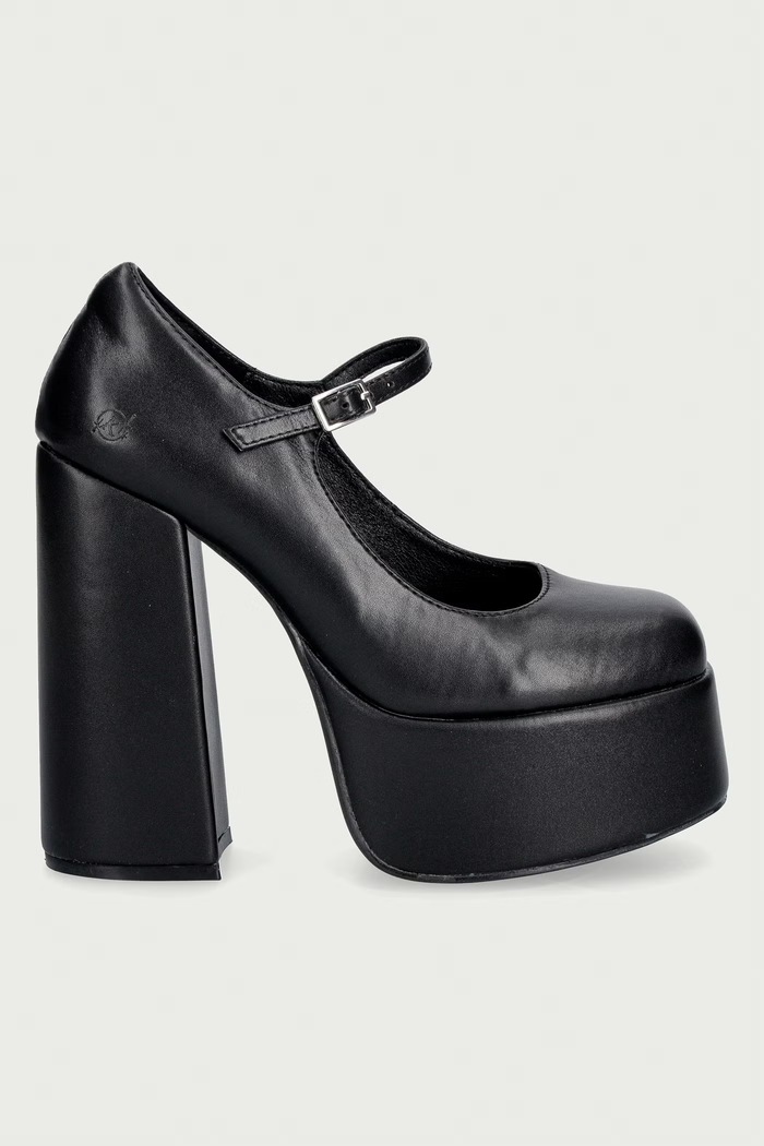Koi Footwear Γόβες Darkbloom Black Platform DBP2.Darkbloom μαύρο AW26
