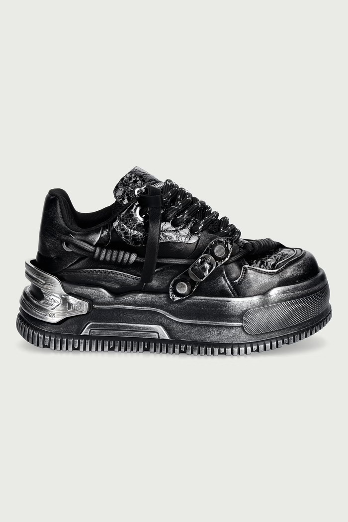 Koi Footwear Metamorphosis Distressed Platoform кроссовки для женщин TT01.Metamorphosis чёрный AW26