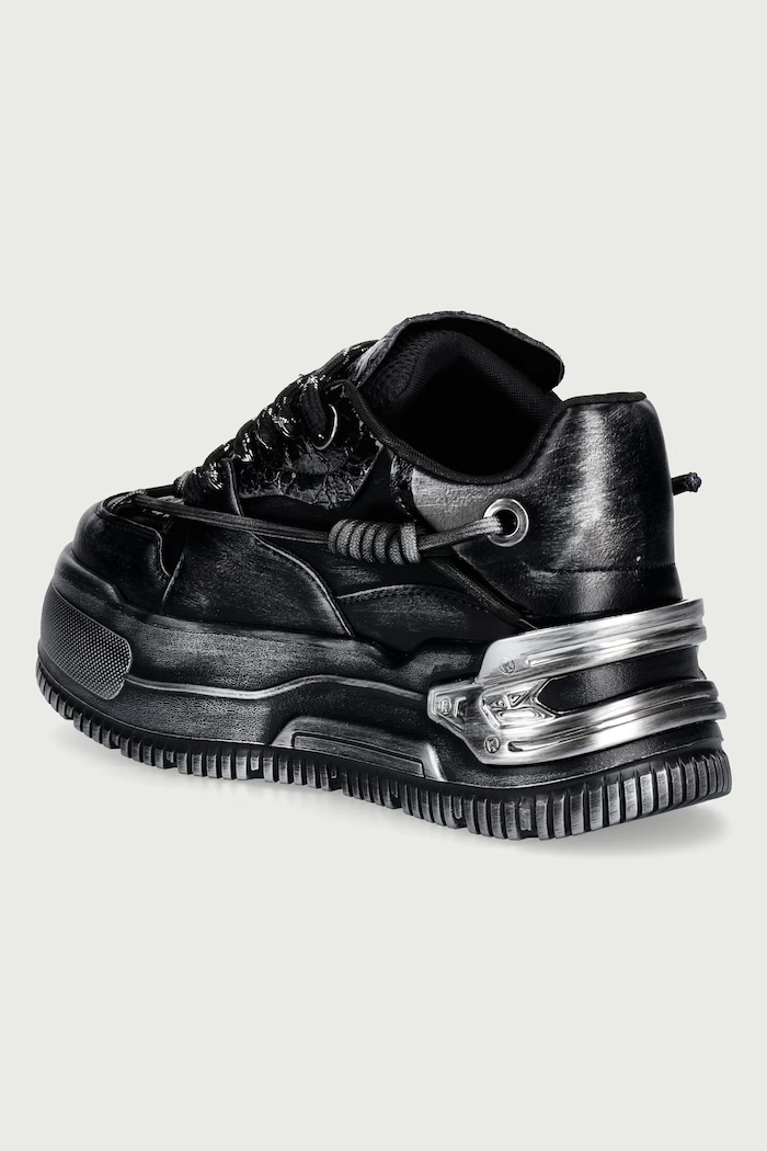 Obuv Koi Footwear Metamorphosis Distressed Platoform sneakers dámske TT01.Metamorphosis čierna
