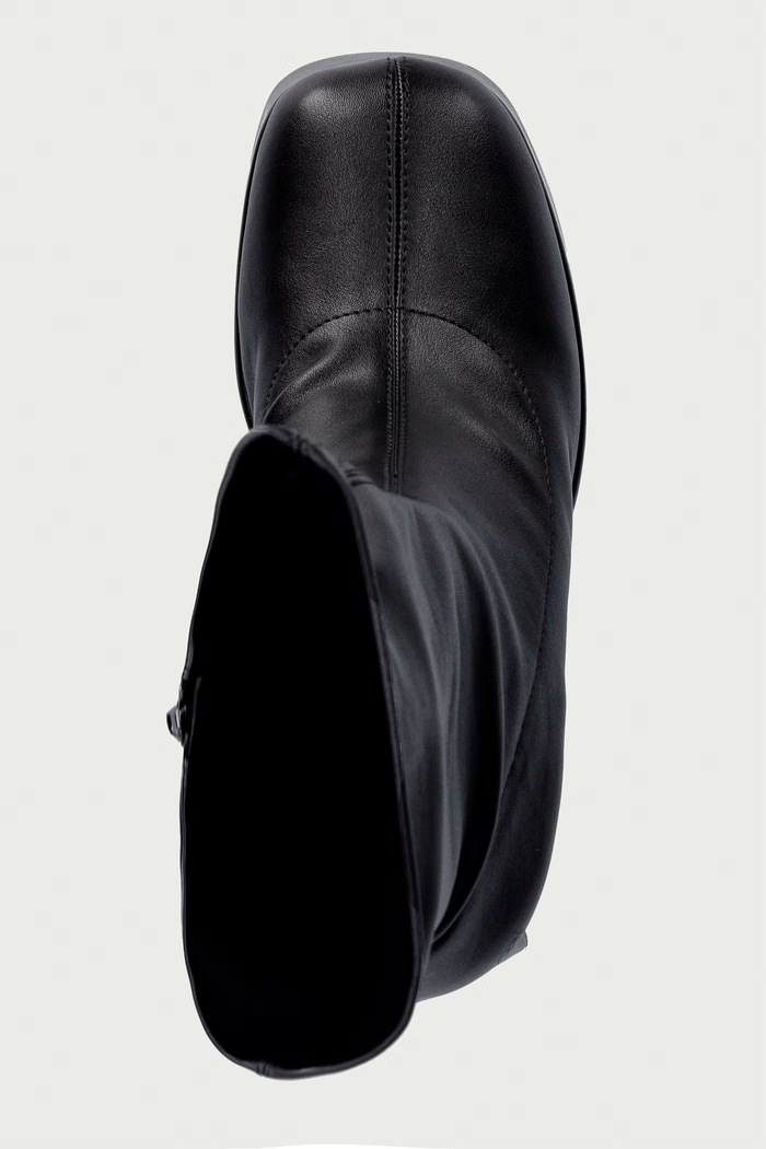 Μποτάκια με πλατφόρμα Γυναικεία Rakot Heeled Black Ankle Boots Koi Footwear MC24.Rakot μαύρο