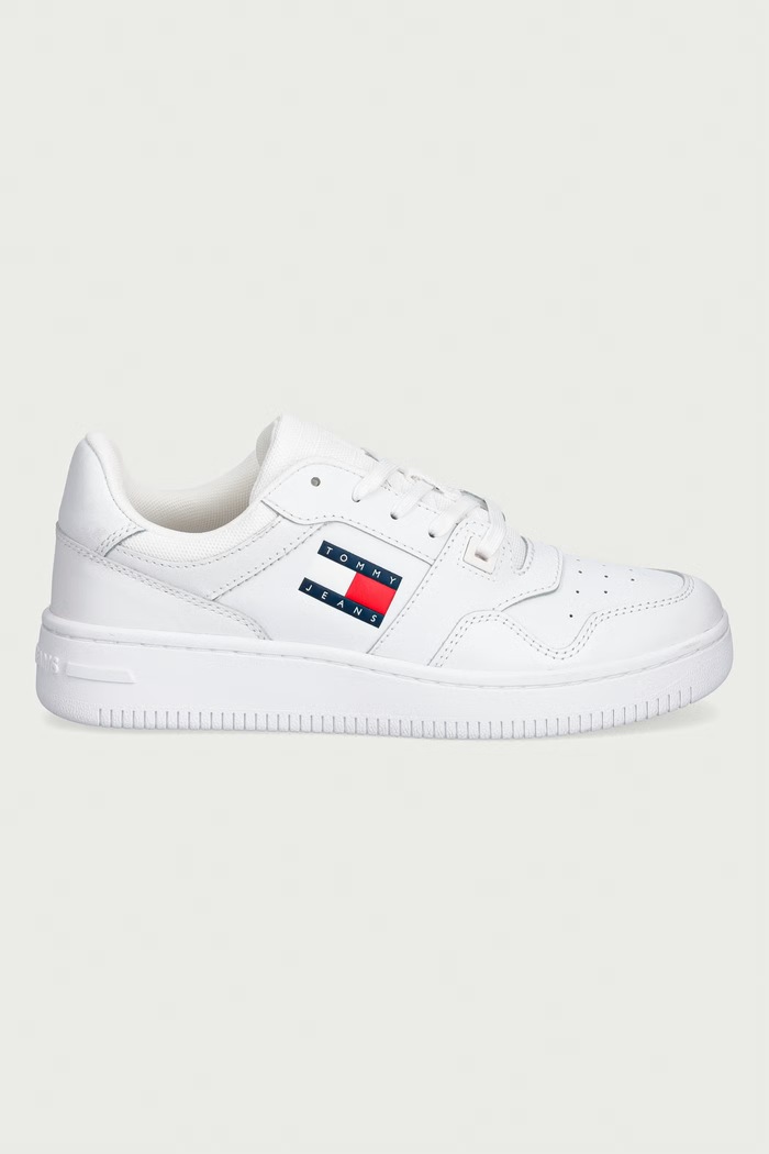 Tommy Jeans TJW RETRO BASKET sneakersy damskie EN0EN02933 biały AW26