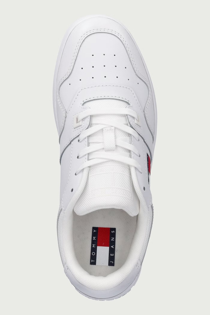 TJW RETRO BASKET sneakers pentru femei Tommy Jeans EN0EN02933 alb