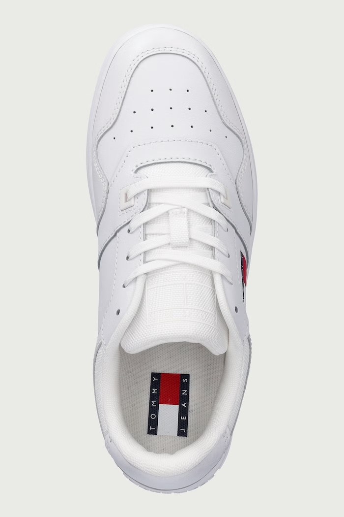 TJW RETRO BASKET sneakersy damskie Tommy Jeans EN0EN02933 biały
