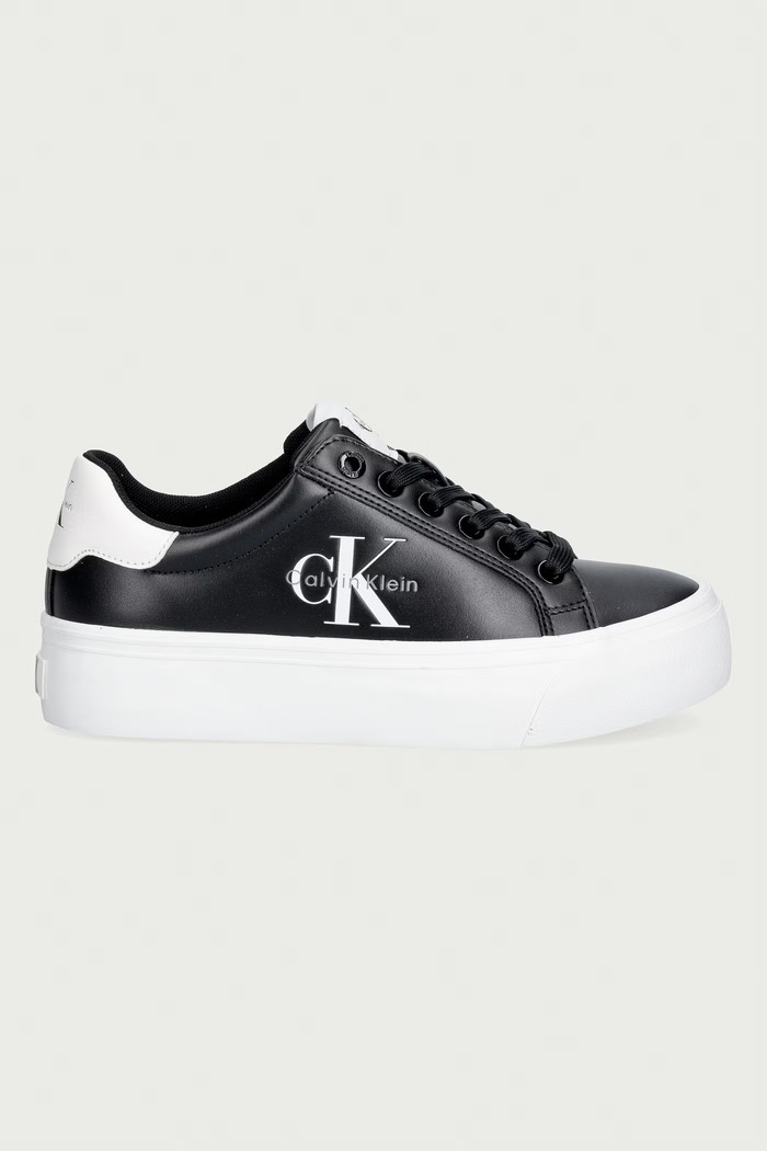 Calvin Klein VULC FLATFORM LACEUP LOW LTH superge ženske HW0HW03159BDS črna AW26